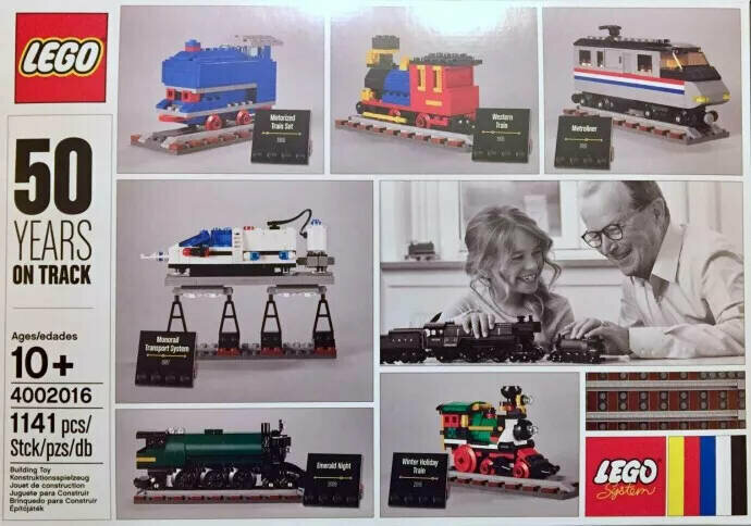 LEGO Коллекционные наборы 4002016 50 лет на трэке