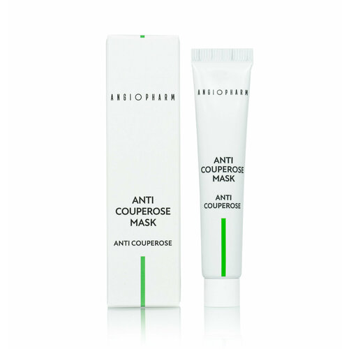 Angiopharm Anti Couperose Mask Миниатюра Успокаивающая антикуперозная маска 7 мл 810₽