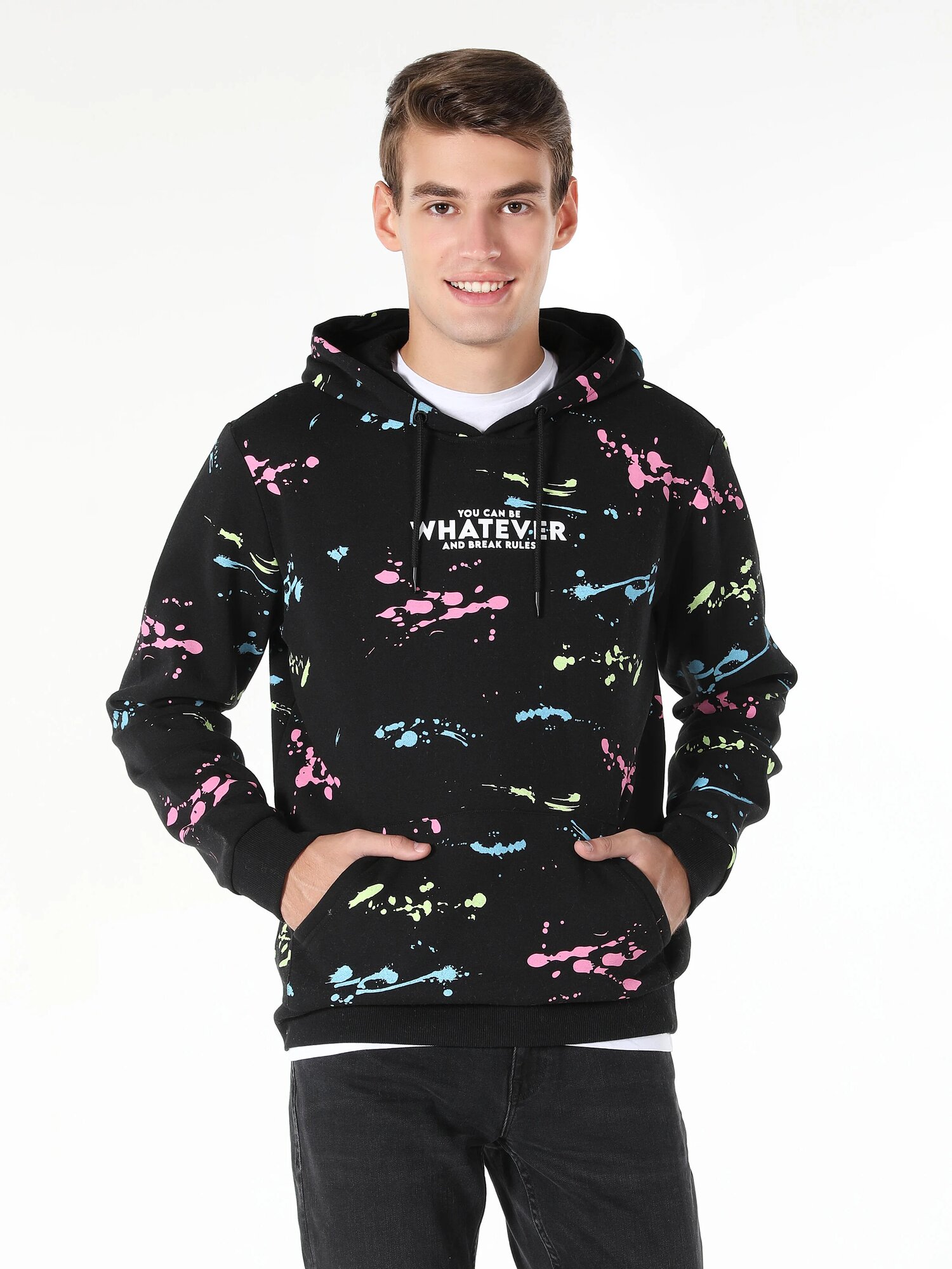 Худи COLIN'S, размер XL, , черный