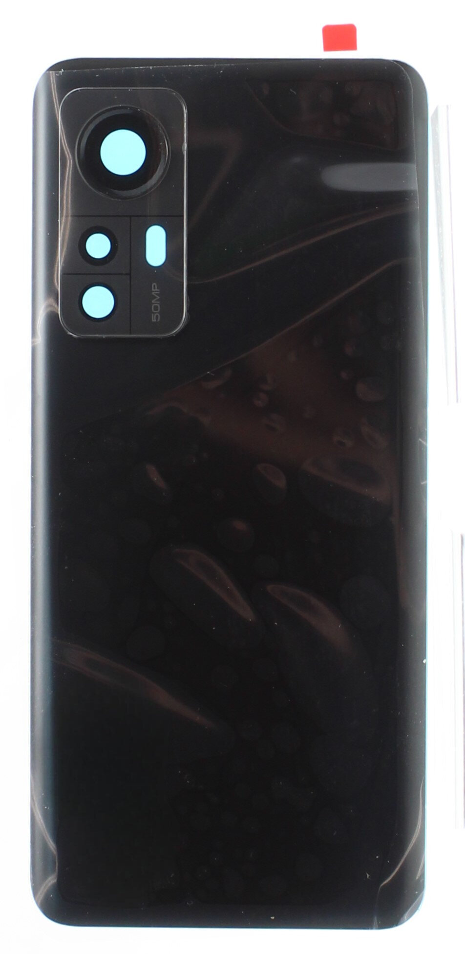 Задняя крышка для Xiaomi 12X Серая (Со стеклом камеры и скотчем)