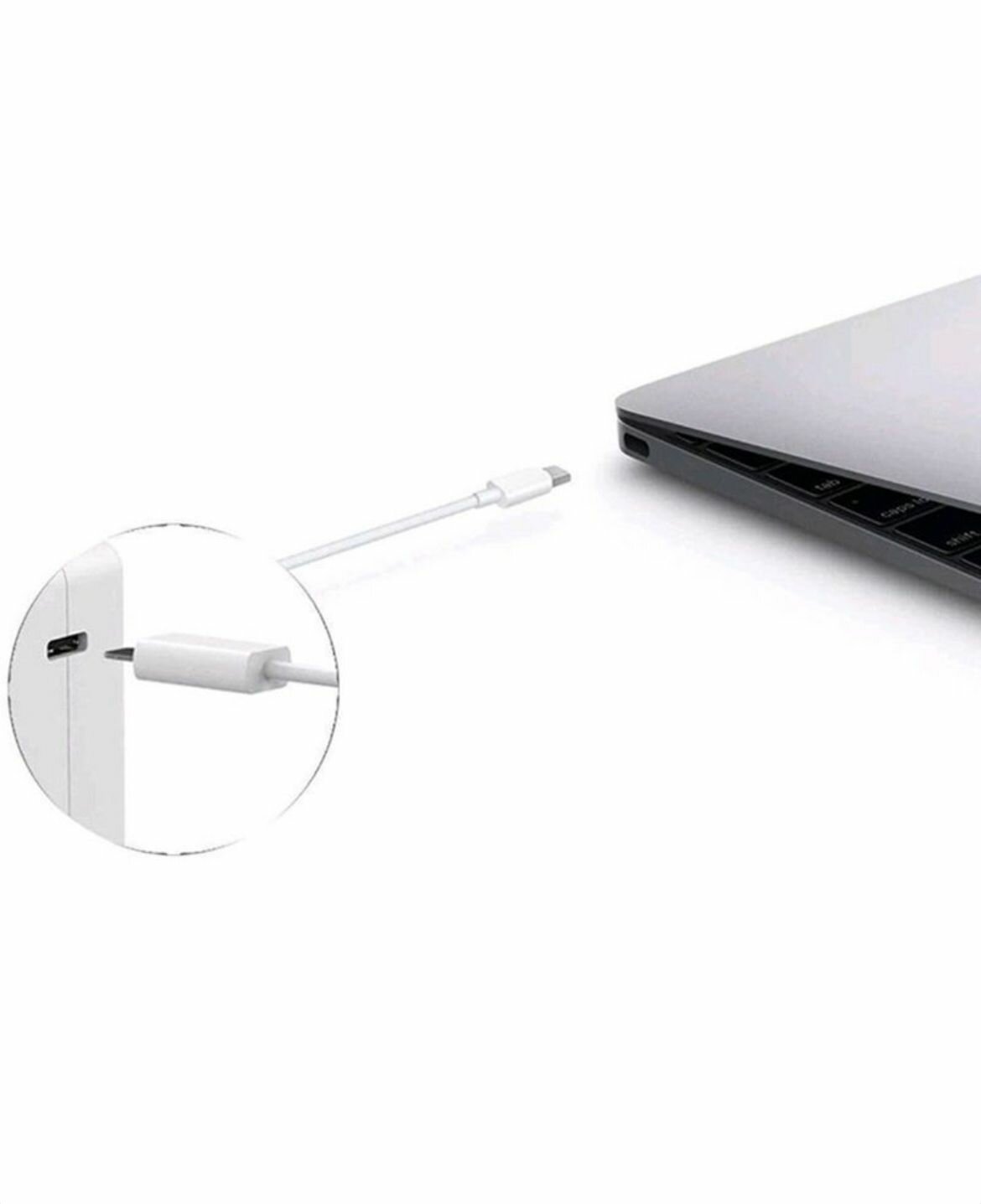 Блок питания (сетевой адаптер) для ноутбуков Apple A1719 87W USB Type-C 20.2V 4.3A — фото 1