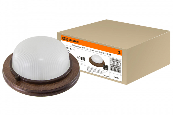 НПБ1301 венге круг 60Вт IP54 TDM