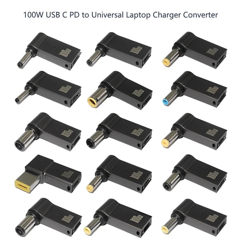 Geris Power 100 Вт USB-C адаптер для ноутбука, 3.0-1.1mm — фото 1