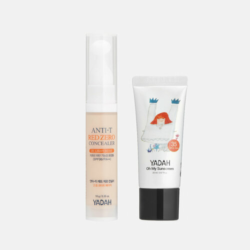 Подарочный набор для ухода за кожей лица YADAH Conceal with care set