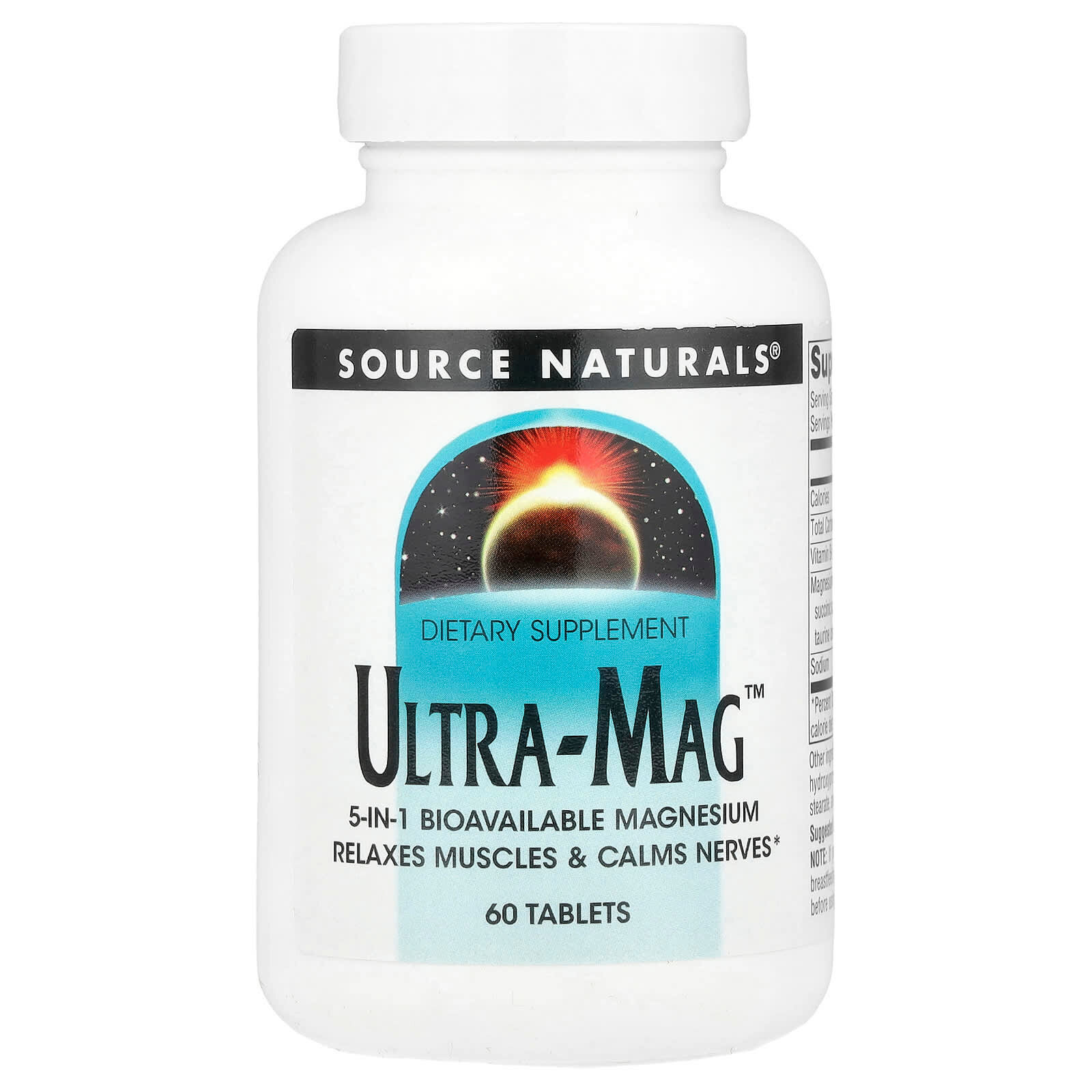 Source Naturals, Ultra-Mag, 60 Tablets