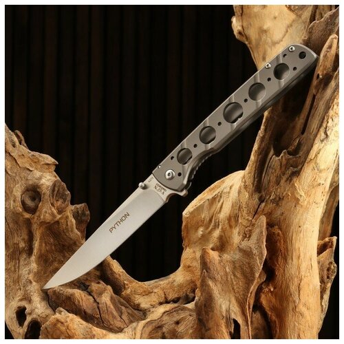 фото Vn pro нож складной "питон" сталь - d2, рукоять - сталь