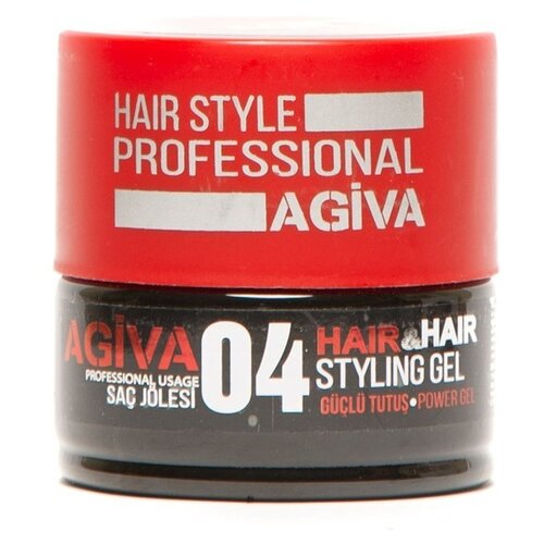 AGIVA Гель для укладки волос гибкий эластичный Hair Gel 04 Gum 700 мл