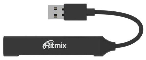 Разветвитель USB Ritmix CR-4400 Metal