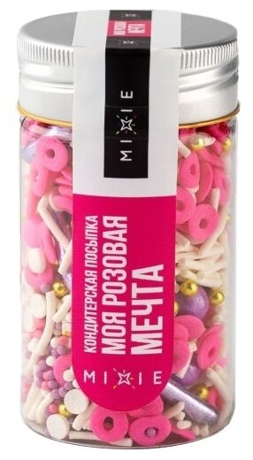 фото MIXIE Посыпка кондитерская Моя розовая мечта