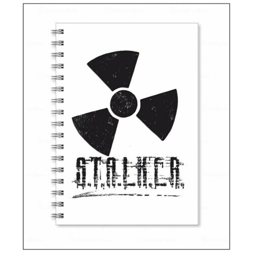 Тетрадь S.T.A.L.K.E.R. № 4 футболки print bar s t a l k e r