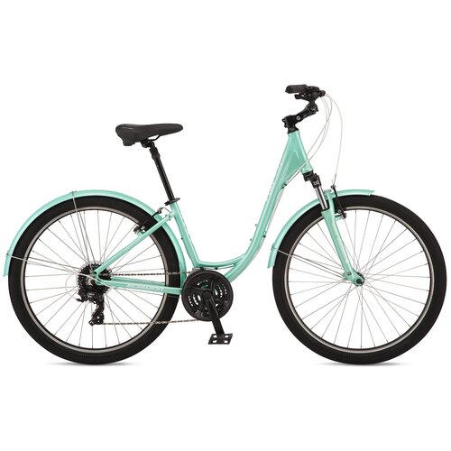 Городской велосипед Schwinn Sierra 27.5 Women зеленый S (требует финальной сборки)