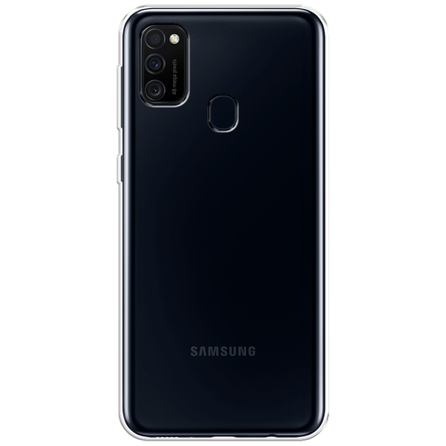 Чехол на Samsung Galaxy M30s / Самсунг Гэлакси M30s прозрачный силиконовый чехол жираф на акуле на samsung galaxy m30s самсунг гэлакси m30s