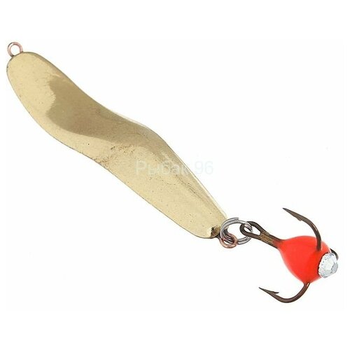 Блесна зимняя пирс Змейка с черт Судаковая 57г латунь блистер 455₽