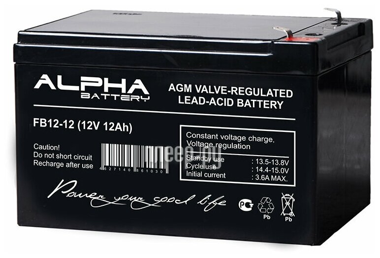 Аккумулятор для ИБП Alfa Battery FB 12-12