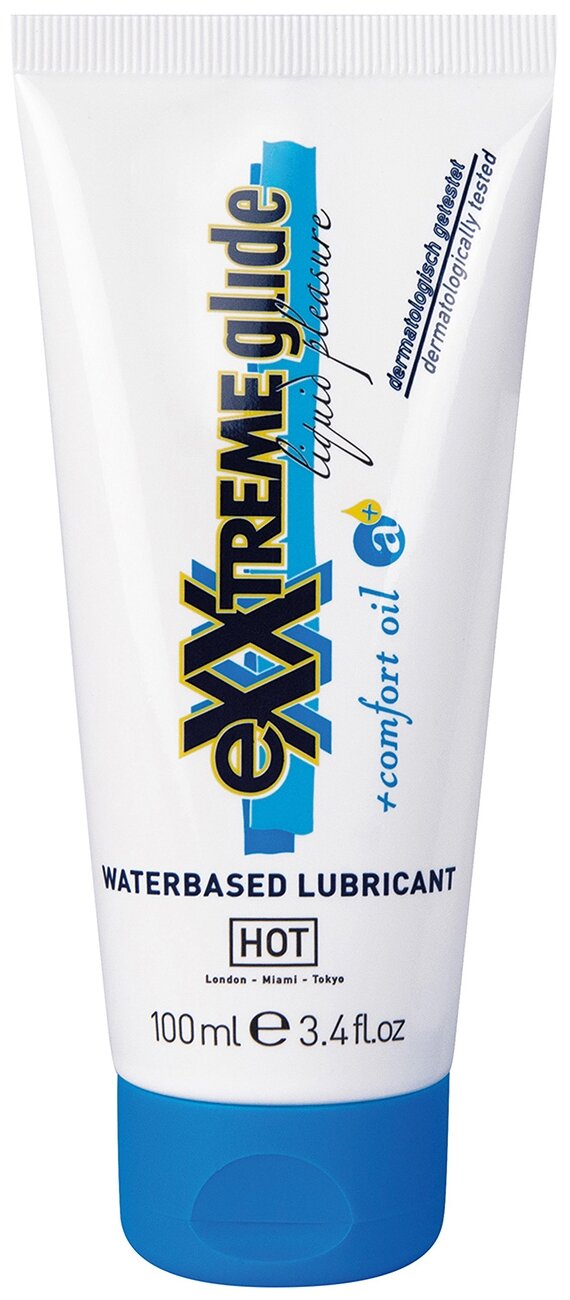 Крем-смазка HOT Exxtreme Glide Waterbased Lubricant