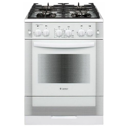 Gefest Плита Gefest 6500-02 0042 газовая 4 конфорки 52 л газовая духовка белая 4994900₽