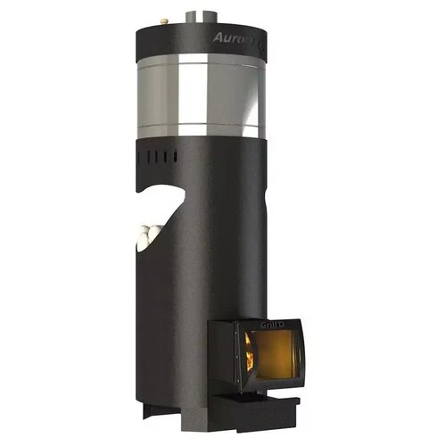 Дровяная банная печь Grill'D Aurora 160 Trio Long черный