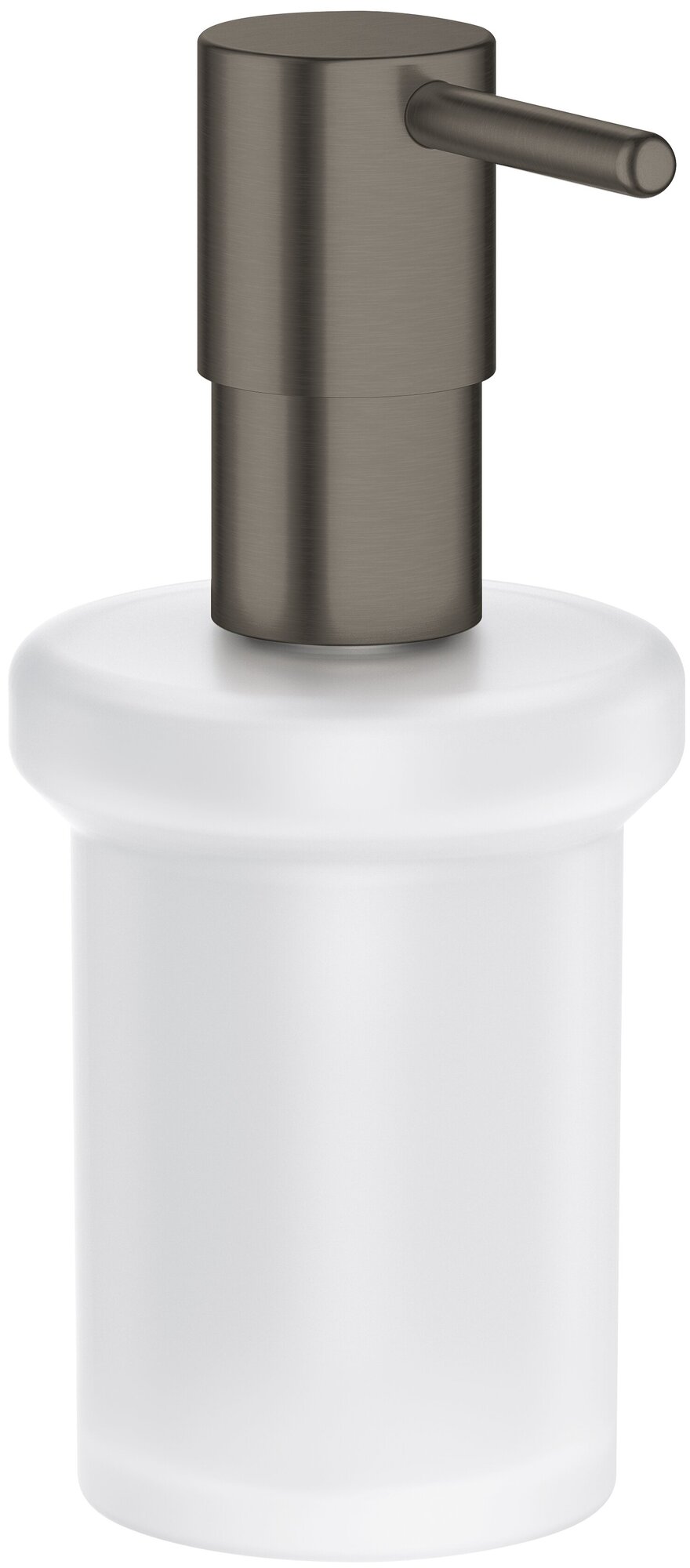 фото GROHE Essentials 40394AL1 Дозатор для жидкого мыла 160 мл (темный графит - шлифованный)