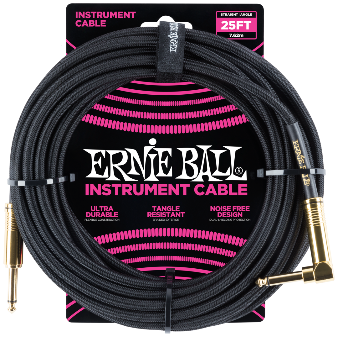 Инструментальный кабель 7,62м ERNIE BALL 6058