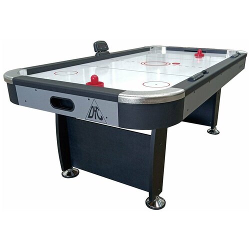 фото Игровой стол для аэрохоккея dfc hambourg ds-at-13 черный/серый