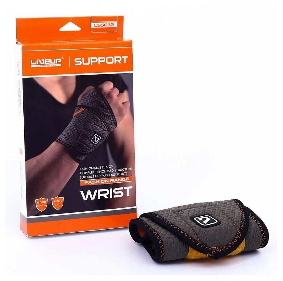 Суппорт запястья LiveUp WRIST SUPPORT Унисекс LS5632 onesize