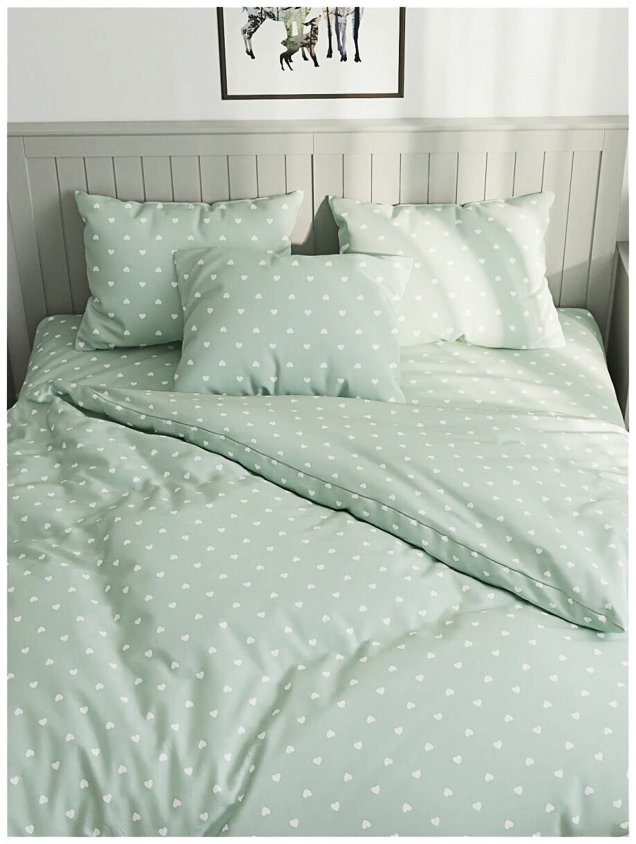 фото Постельное белье Кот Коттон "Николь", простынь классическая, перкаль