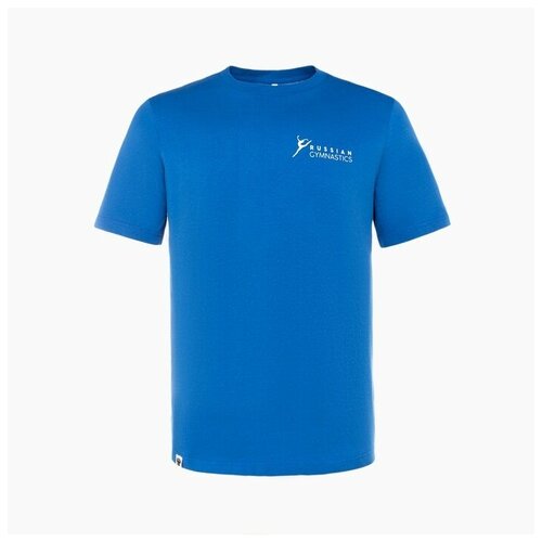 фото Футболка без бренда, хлопок, размер 46/48, синий