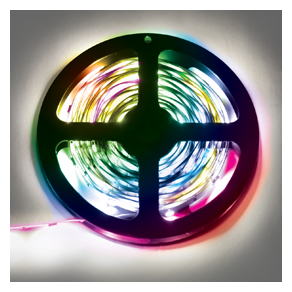 фото Лента светодиодная LED strip PRO 14.4W/m 12V IP65 10mm RGB (разноцветная) Ecola