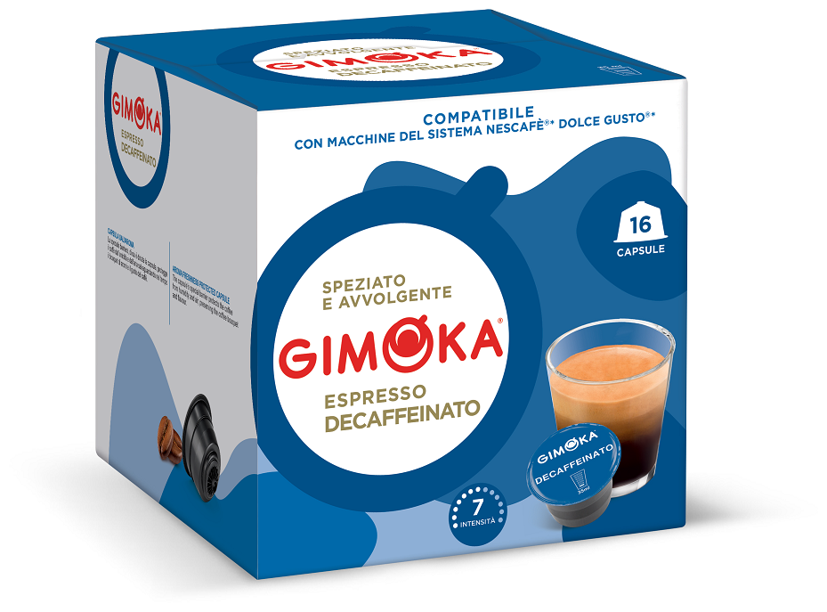 Кофе в капсулах GIMOKA Soave Espresso для кофе машин Dolce Gusto, 16 шт