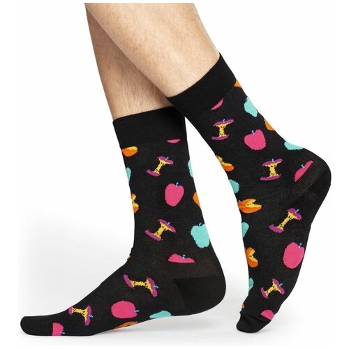 Носки Happy Socks, размер 25, черный, мультиколор