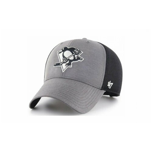 Бейсболка 47BRAND Grim MVP Pittsburgh Penguins (темно-серый) H-GRIMM15HYP-DY