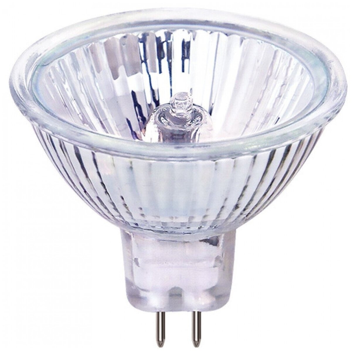 Галогенная лампа ЭРА GU5.3-JCDR, софиты, MR16-35W-230V-CL, 35Вт, GU5.3 нейтральный C0027363