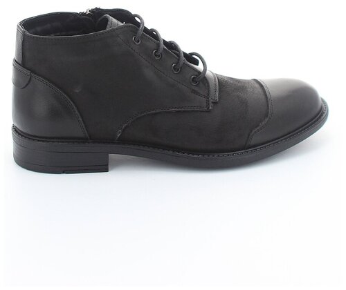 Ботинки Тофа, демисезонные, натуральная кожа, натуральный нубук, размер 40, черный