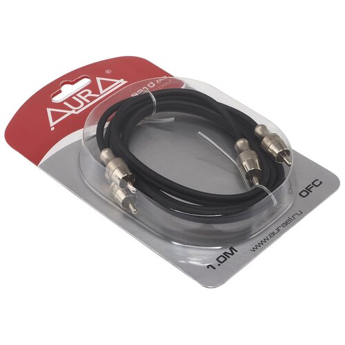 Межблочный кабель Aura RCA-B210MKII межблочный кабель 0 5м aura rca a105