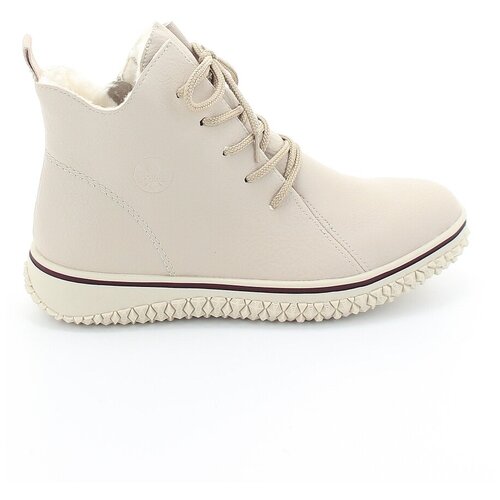 фото Ботинки rieker, размер 37, бежевый