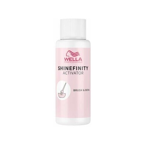 WELLA PROFESSIONALS SHINEFINITY. Активатор. Нанесение кисточкой, 60 МЛ активатор для нанесения кисточкой shinefinity activator brush