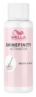 WELLA PROFESSIONALS SHINEFINITY. Активатор. Нанесение кисточкой, 60 МЛ