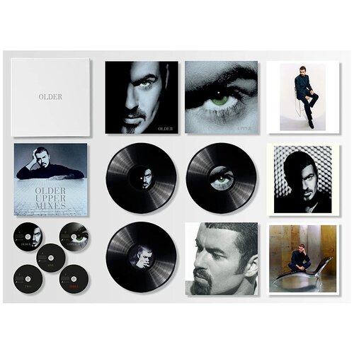 виниловая пластинка george michael older limited edition box set Виниловая пластинка George Michael. Older. Super Deluxe Box Set (3 LP + 5 CD)