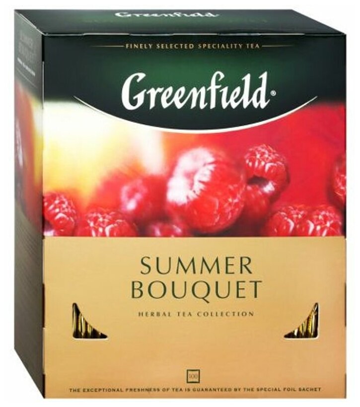 Greenfield чайный напиток пакетированный Summer Bouguet 2г*100п - фотография № 12