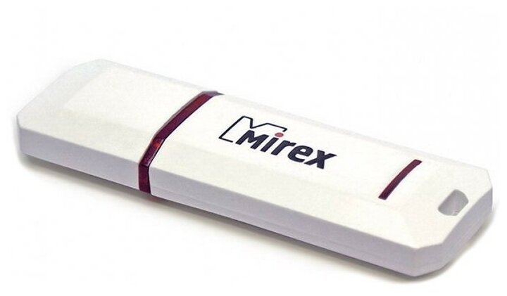 Флеш накопитель 8GB Mirex Knight, USB 2.0, Белый