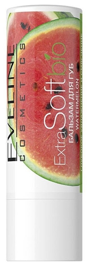 Бальзам для губ, Eveline Cosmetics, Extra Soft Bio Watermelon