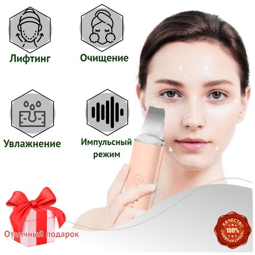 Ультразвуковой Прибор для Чистки массажа лифтинга Лица Sonic Skin Scruber 109200₽