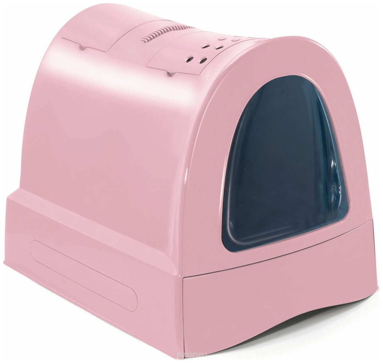 IMAC био- туалет для кошек ZUMA 40х56х42,5h см, пепельно- розовый - фотография № 8