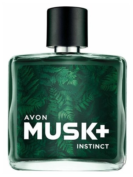 Туалетная вода Avon Musk+ Instinct для него, 75 мл