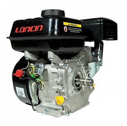 Двигатель бензиновый Loncin H200 (A type) D20 (65л с 196куб вал 20мм ручной старт)