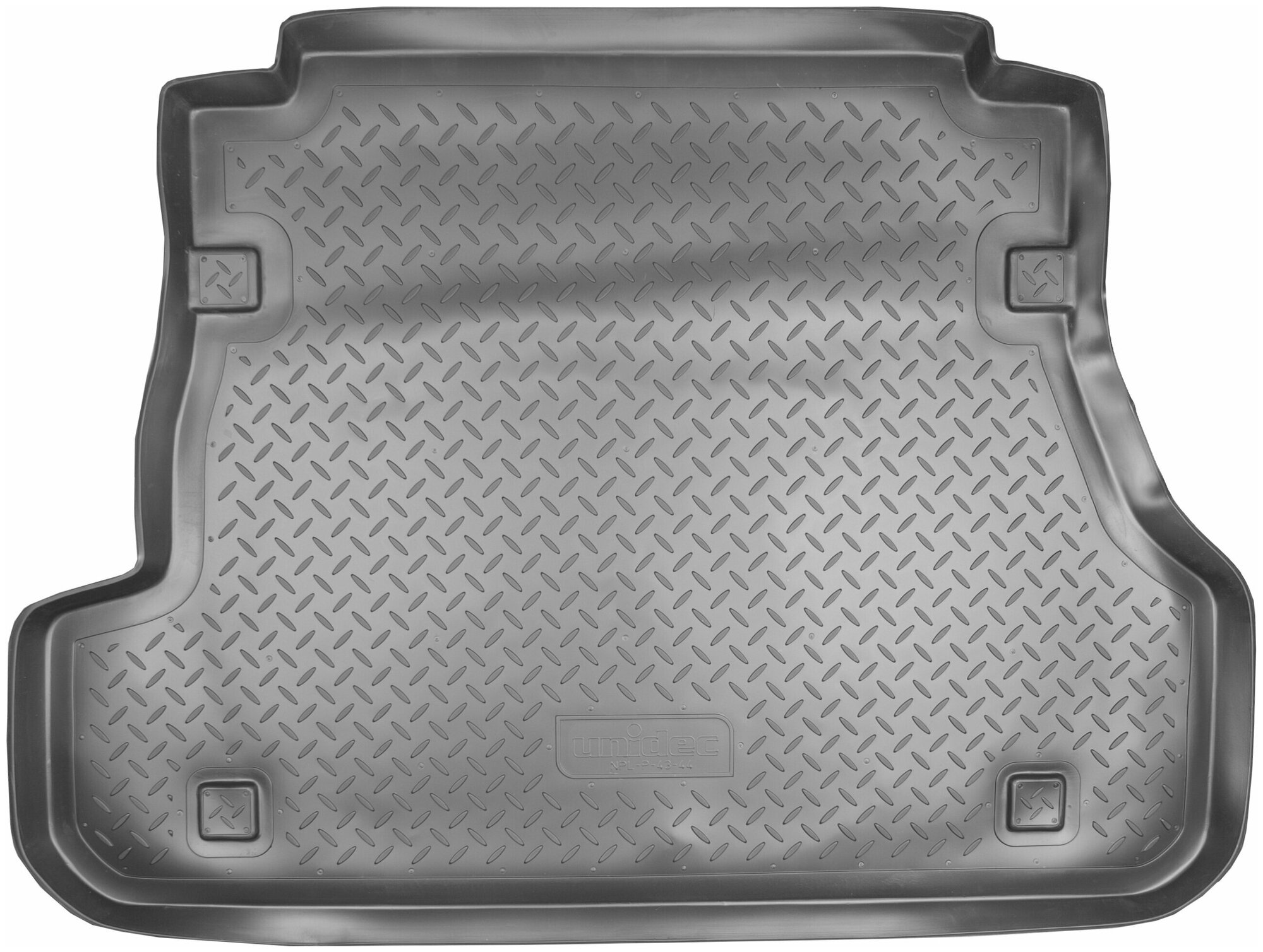 Коврик багажника (полиуретан) Kia Spectra (FE(RUS) SD- седан (2006-) NPL-P-43-44