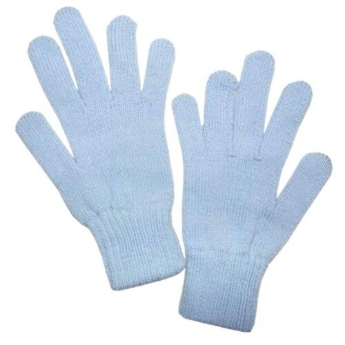 Перчатки Бараноwool, размер 16, голубой бараноwool размер 16 коричневый