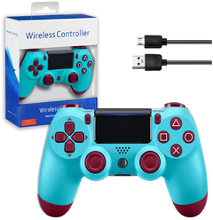 Геймпад-Джойстик для Playstation 4 беспроводной Wireless Controller / Блютуз контроллер PS4 (бирюзовый)