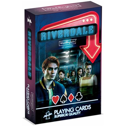 Игральные карты WINNING Moves Riverdale / Ривердейл winning moves уоддингтон номер 1 игральные карты наруто шиппуден