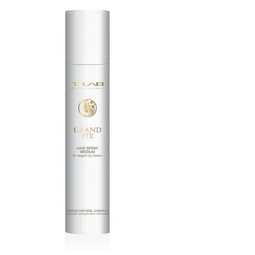 T-Lab Лак профессиональный для волос средней фиксации. GRAND FIX Hair Spray Medium 300 ml